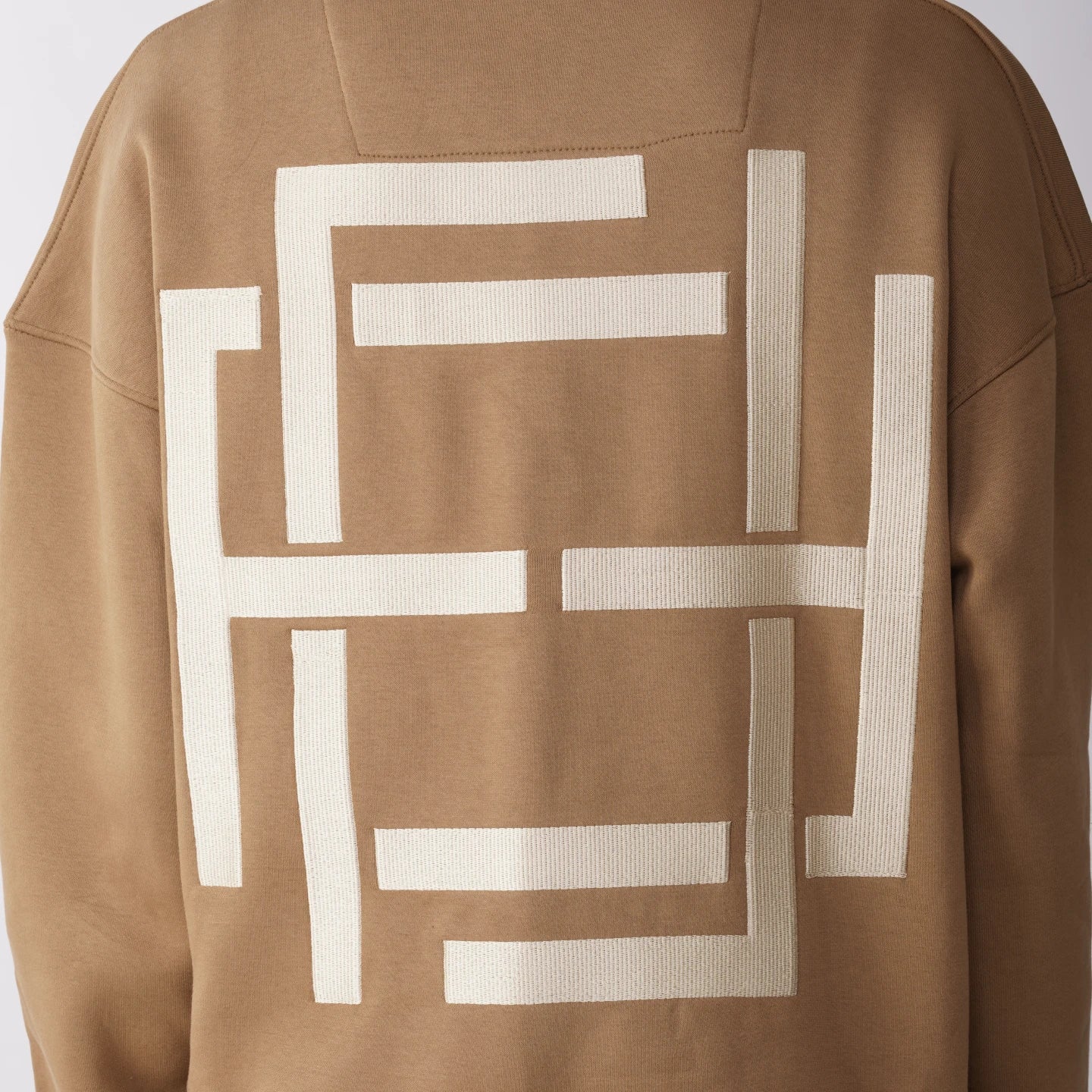 Dual Stacked Shield Monogram Crewneck